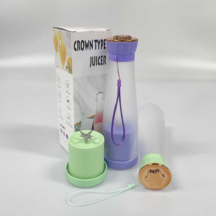 Crown Type Juicer, Mini Portable Blender Fruit Mixers, 400ml Electric Juicer, Anti Drip Blender, Mini Shake Smoothie Blender, Wireless Electric Juicer, Travel Electric Portable Mixer Bottle, Portable Smoothies Blender Crown Type Juicer, Mini Portable Blender Fruit Mixers, 400ml Electric Juicer, Anti Drip Blender, Mini Shake Smoothie Blender, Wireless Electric Juicer, Travel Electric Portable Mixer Bottle, Portable Smoothies Blender